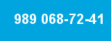 989 068-72-41 989 068-72-41